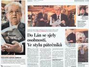 Do L&aacute;n se sjely osobnosti. Ve stylu p&aacute;tečn&iacute;ků - MF DNES